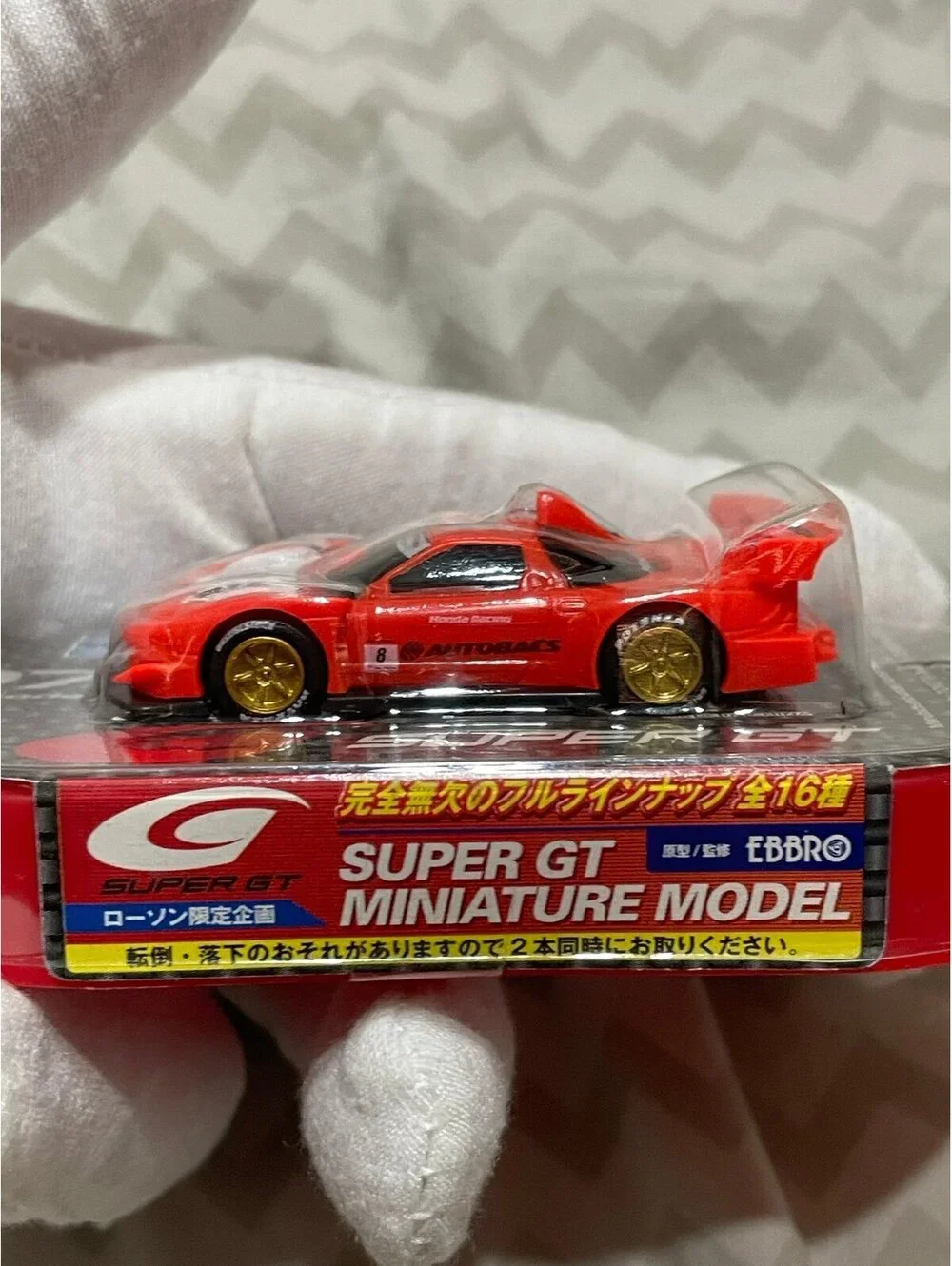 Honda NSX Autobacs Diecast 1:80 Ebbro Japan Excl Super GT